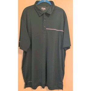 Ping Collection SensorCool Logo Shorts Sleeve Green Polo Shirt Men's Size XL